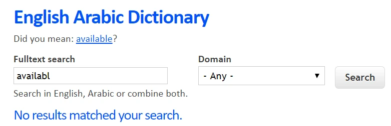 Original search example 4